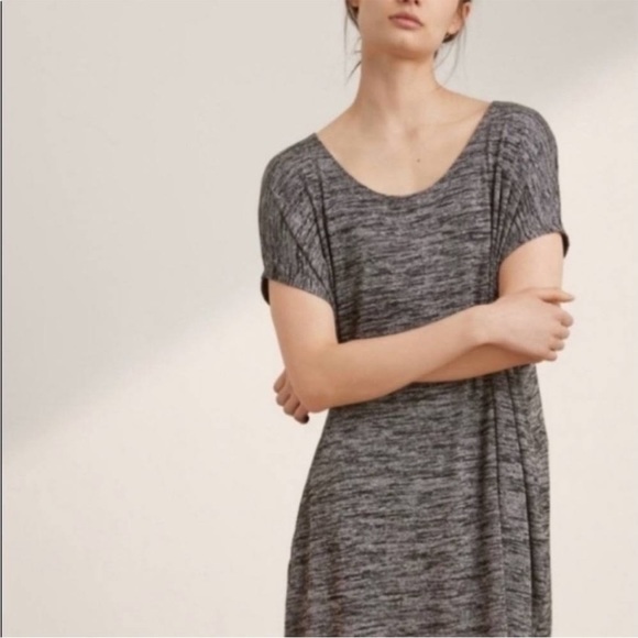 Aritzia Dresses & Skirts - Aritzia Wilfred Free Lorelei Dress Heather Grey